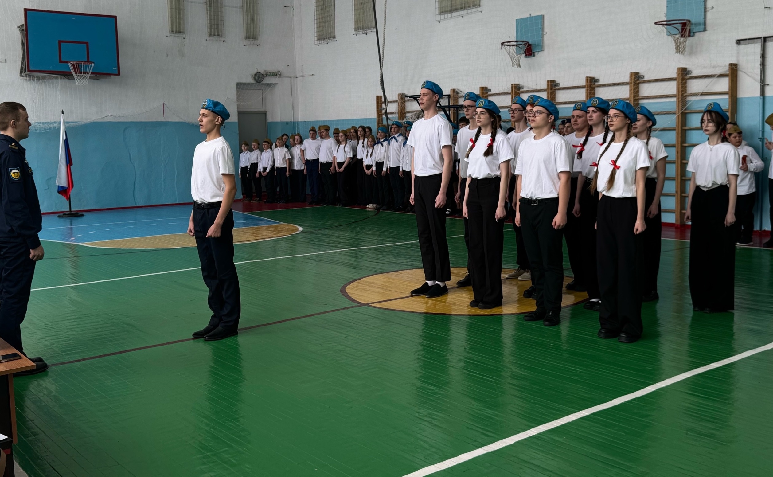 Ежегодный &amp;quot;Смотр строя и песни&amp;quot;, посвященный ДНЮ ЗАЩИТНИКА ОТЕЧЕСТВА&amp;quot;!.